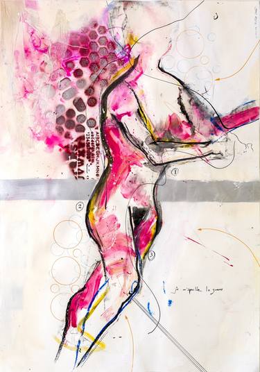 Print of Abstract Expressionism Body Paintings by Jaume Muñoz