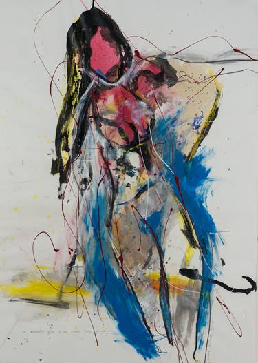 Print of Abstract Expressionism Body Paintings by Jaume Muñoz