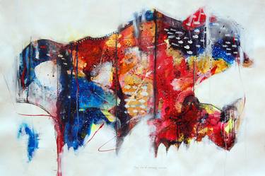 Original Abstract Expressionism Cities Paintings by Jaume Muñoz