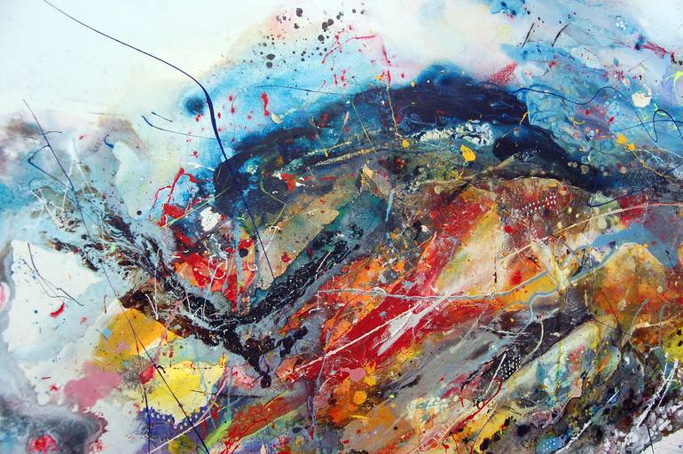 Original Abstract Painting by Jaume Muñoz