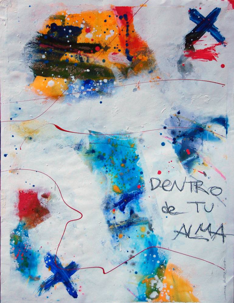 Original Abstract Painting by Jaume Muñoz