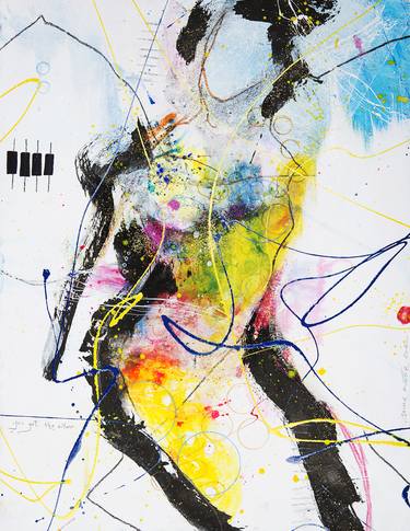 Print of Abstract Expressionism Body Paintings by Jaume Muñoz