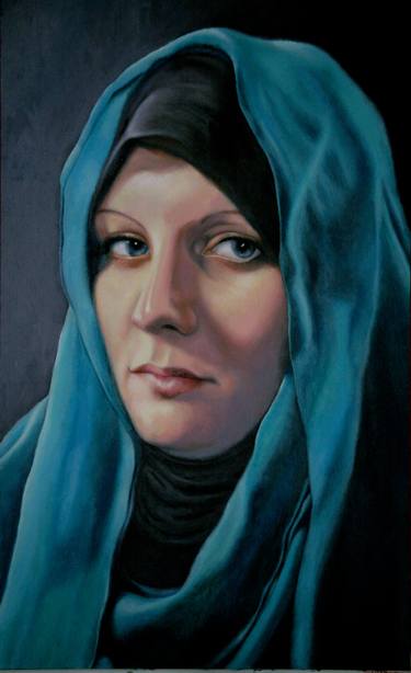 Original Portraiture Women Paintings by Iythar Ghurab