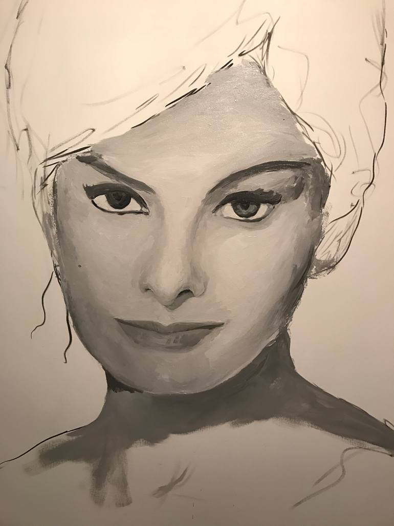 Original Figurative People Painting by Regina Jean