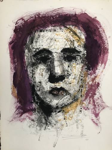 Print of Abstract Expressionism Portrait Paintings by Regina Jean