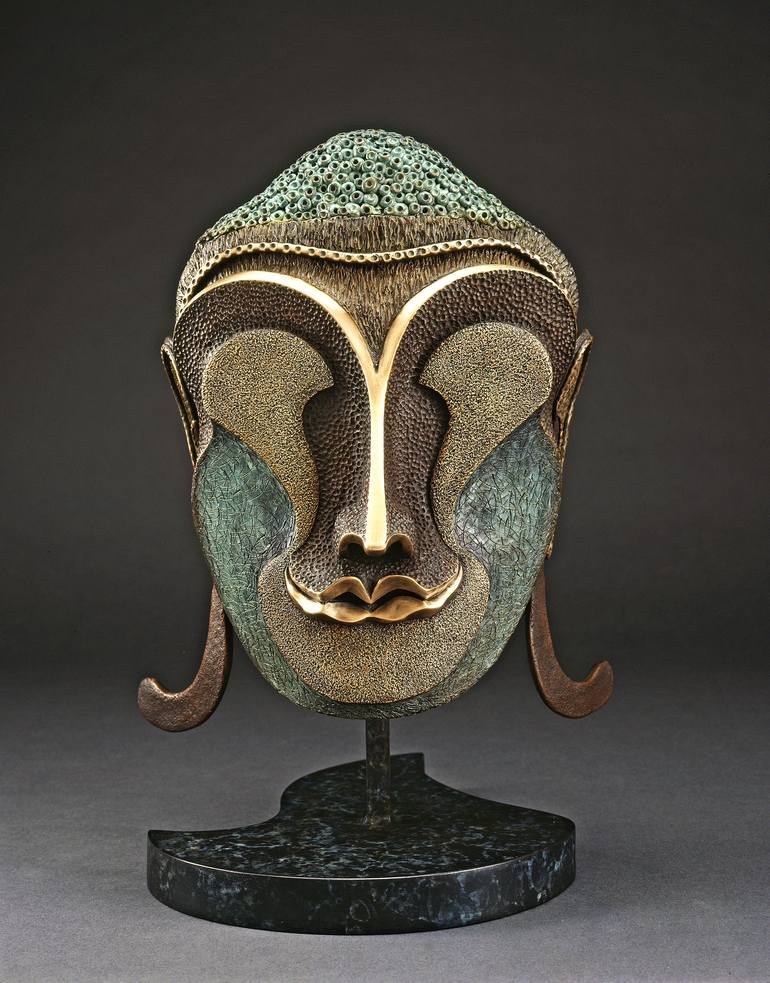 Original World Culture Sculpture by David Hoptman