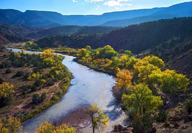 Chama River New Mexico Fall Day - Limited Edition of 15 thumb