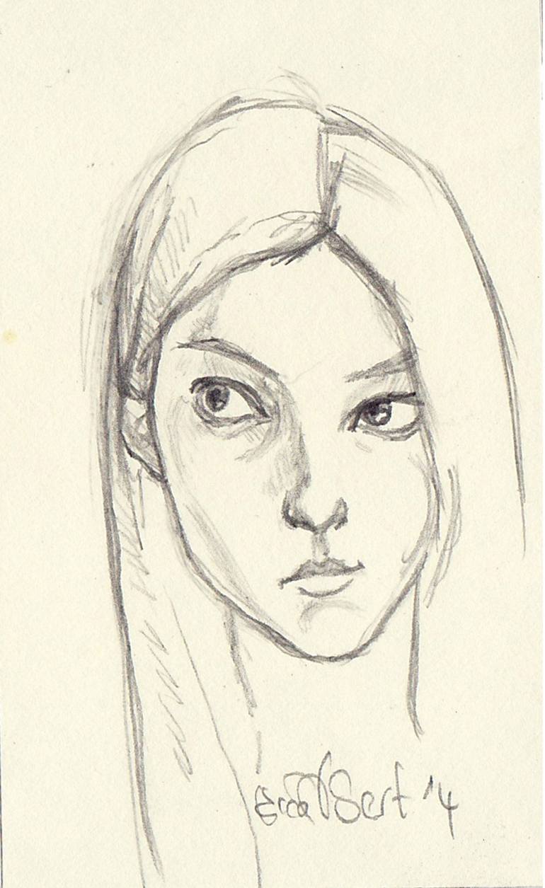 Original Figurative Pop Culture/Celebrity Drawing by Ercan Sert