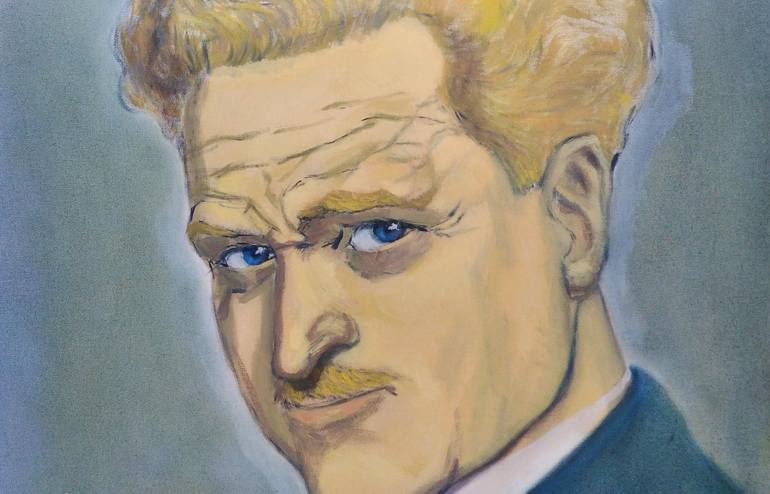 Original Figurative People Painting by Ercan Sert