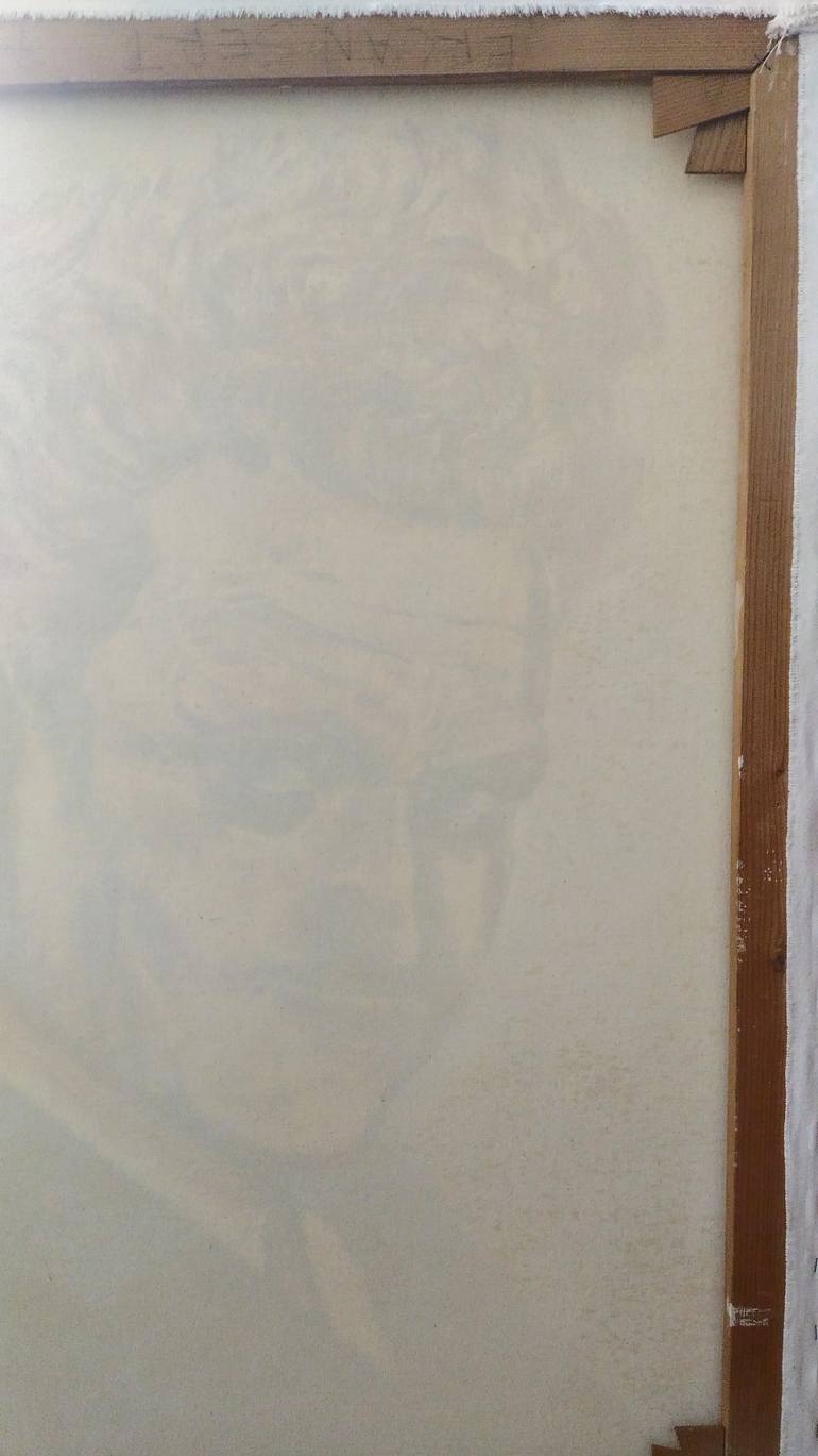 Original Figurative People Painting by Ercan Sert
