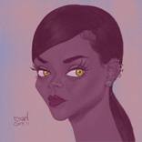 Rihanna by Ercan Sert