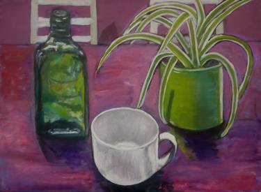 Print of Figurative Still Life Paintings by Carol Bwye