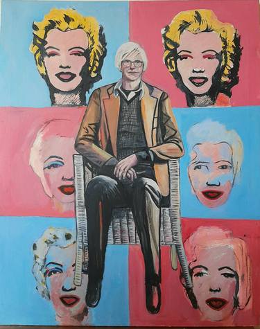 Print of Fine Art Pop Culture/Celebrity Paintings by Carol Bwye