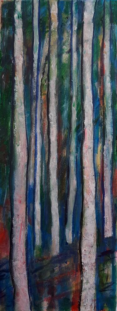Original Figurative Landscape Painting by Carol Bwye