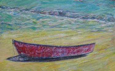 Print of Fine Art Boat Paintings by Carol Bwye