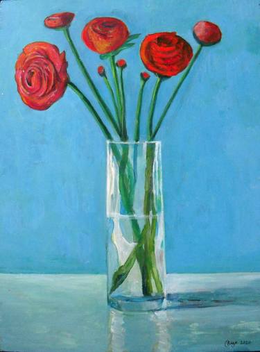 Original Fine Art Still Life Paintings by Carol Bwye