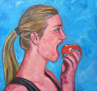 Original Figurative Women Paintings by Carol Bwye