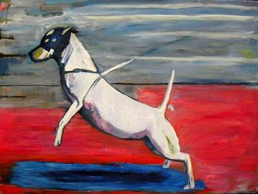 Original Figurative Animal Paintings by Carol Bwye