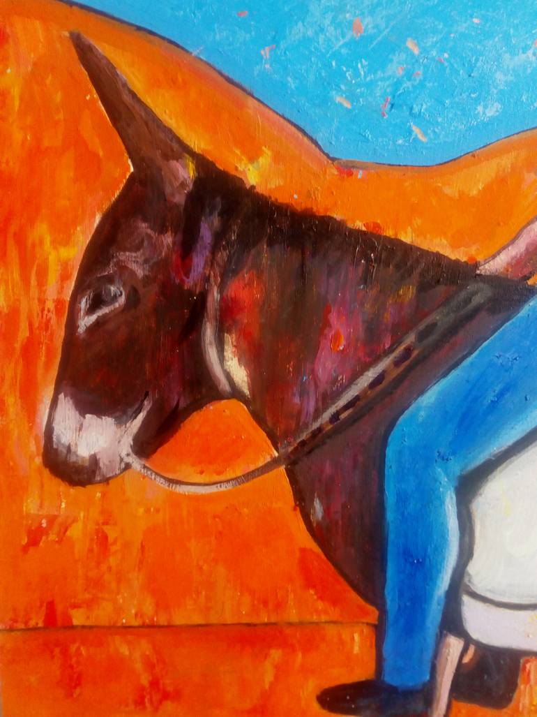 Original Figurative Abstract Painting by Carol Bwye