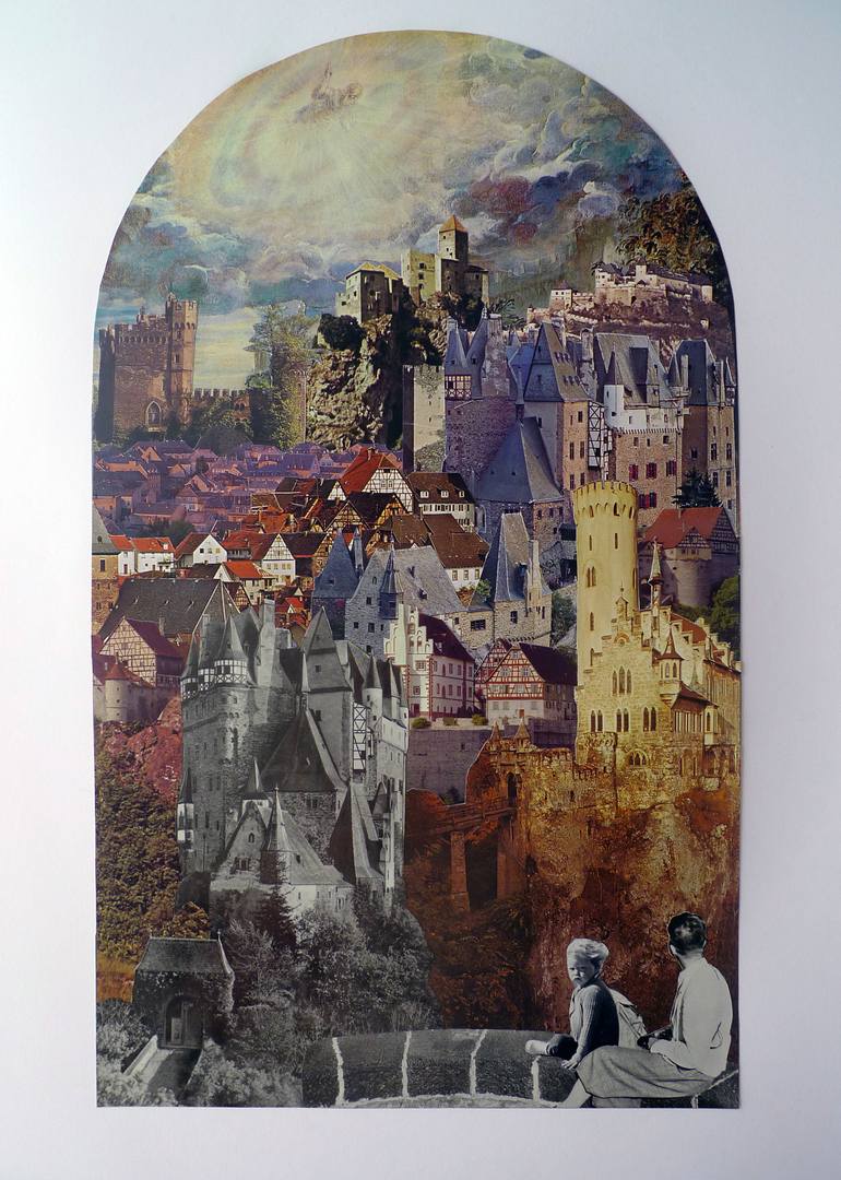 Original Realism Architecture Collage by Denis Kollasch