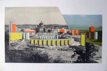 Original Architecture Collage by Denis Kollasch