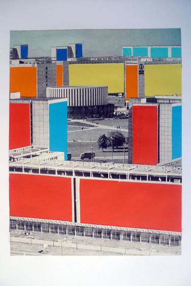 Original Architecture Collage by Denis Kollasch