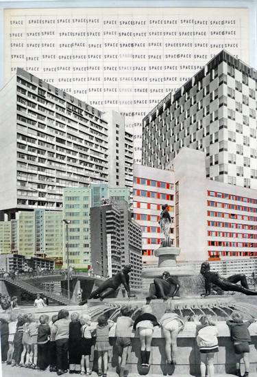 Original Cities Collage by Denis Kollasch