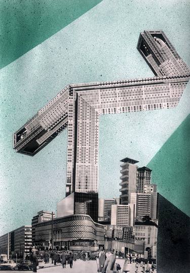Original Contemporary Architecture Collage by Denis Kollasch