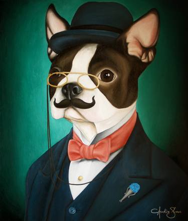 Print of Pop Art Dogs Paintings by Andie Shore