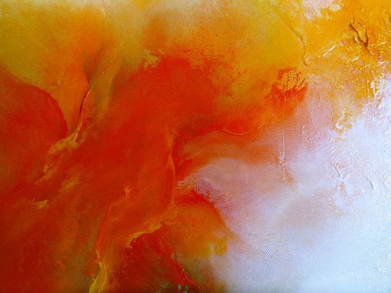 Original Abstract Expressionism Abstract Painting by Gillian Luff