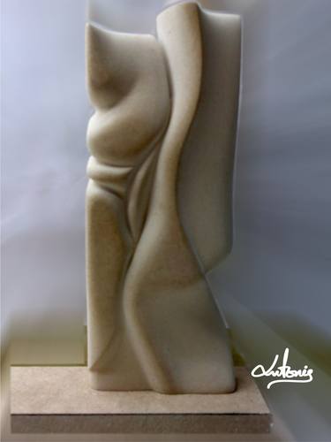 Original Cubism Fantasy Sculpture by antonis dimitriou