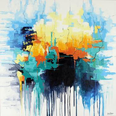 Original Expressionism Abstract Paintings by Ana Rego