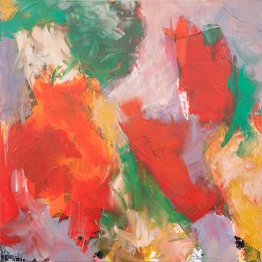 Print of Abstract Expressionism Abstract Paintings by Monika Herschberger