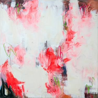 Original Abstract Expressionism Abstract Paintings by Monika Herschberger