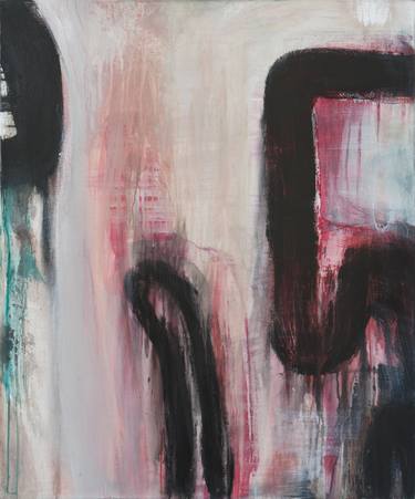 Original Expressionism Abstract Paintings by Monika Herschberger
