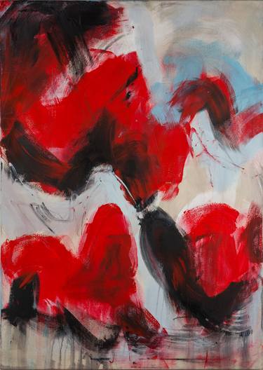 Print of Abstract Expressionism Abstract Paintings by Monika Herschberger