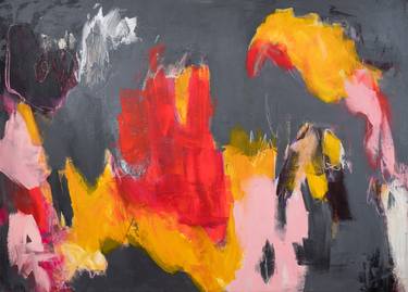 Original Abstract Paintings by Monika Herschberger