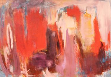 Print of Abstract Expressionism Abstract Paintings by Monika Herschberger
