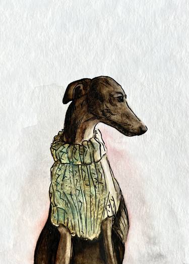 Copy of Whippet in sweater thumb