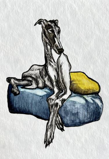 Original Illustration Animal Installation by Victoria Dmitrieva