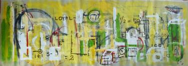 Original Street Art Abstract Paintings by Barb Sherin