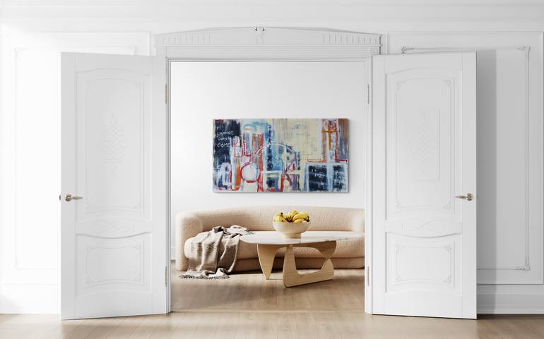 Original Contemporary Abstract Painting by Barb Sherin