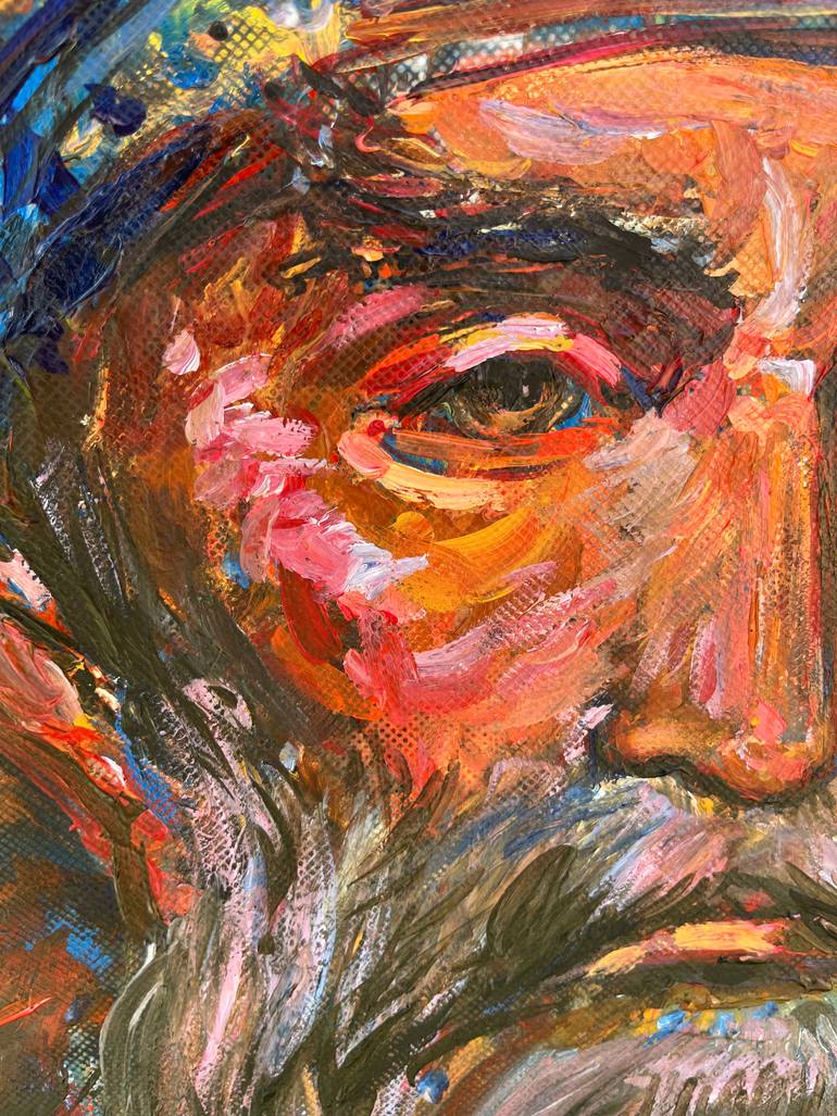 Original Contemporary People Painting by Altin Furxhi