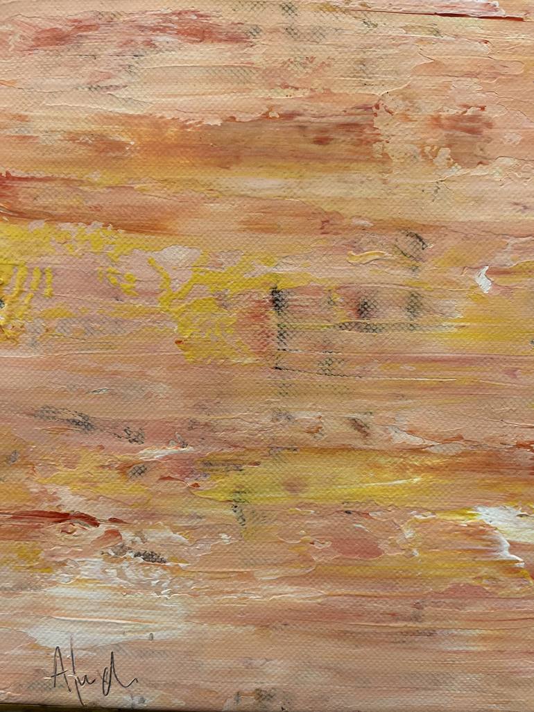 Original Abstract Expressionism Abstract Painting by Altin Furxhi
