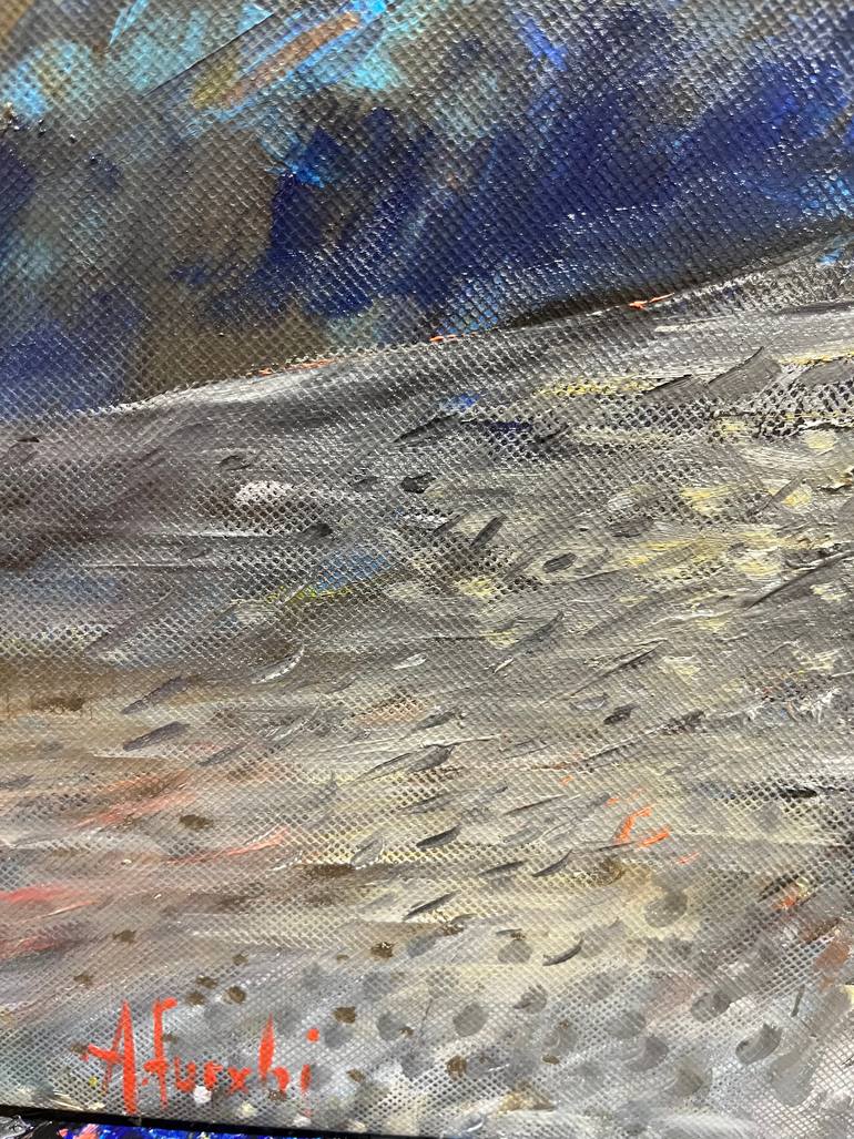 Original Contemporary People Painting by Altin Furxhi