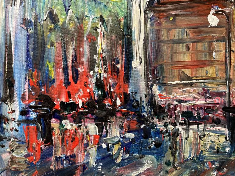 Original Contemporary Cities Painting by Altin Furxhi