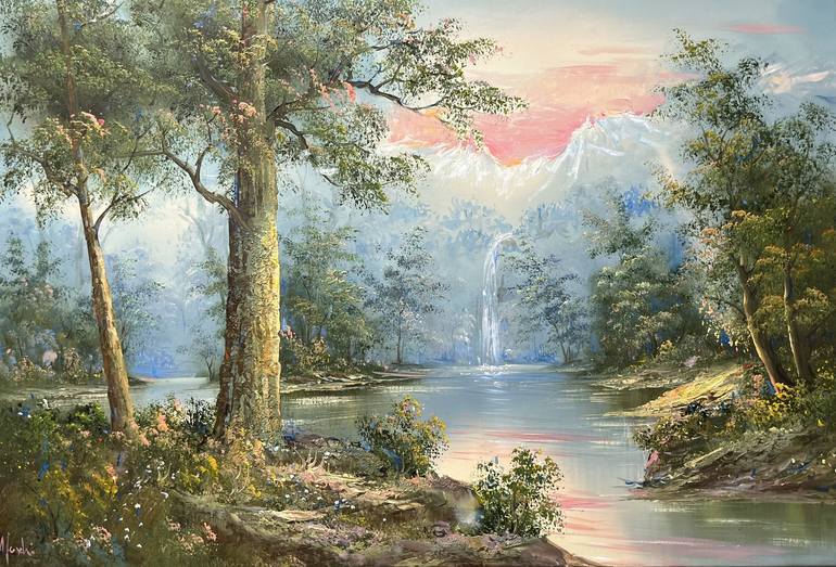 Original 4.5 X 7 Inch Oil Landscape Painting - Etsy
