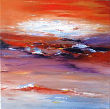 Abstract Sea Painting nr 2. thumb