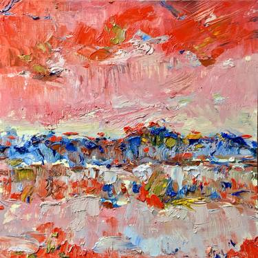 Original Abstract Expressionism Abstract Paintings by Altin Furxhi