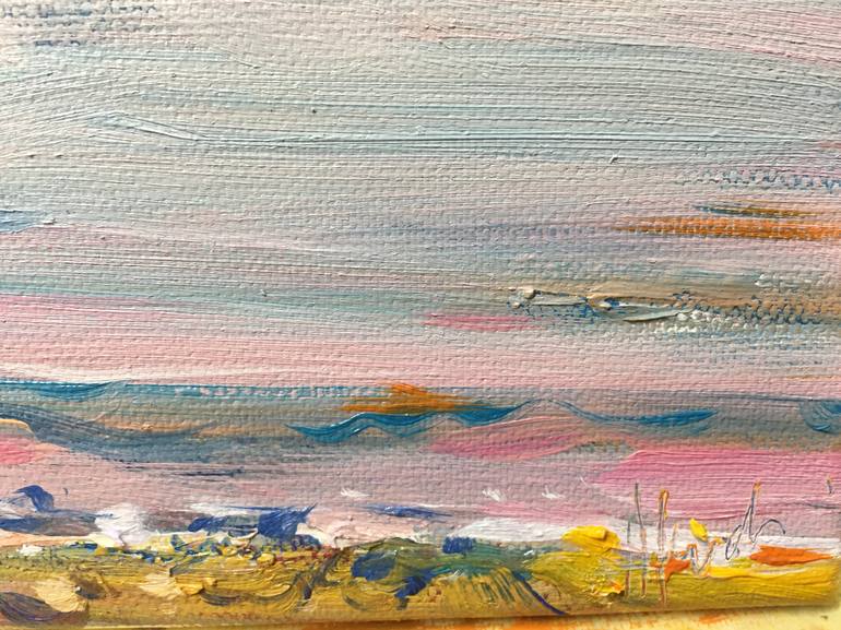Original Expressionism Beach Painting by Altin Furxhi